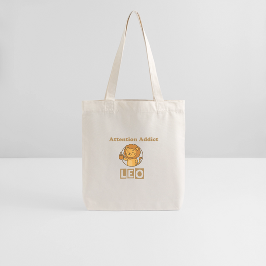 Leo Mood Stanley/Stella recycelter Heavyweight Stoffbeutel - Naturweiß