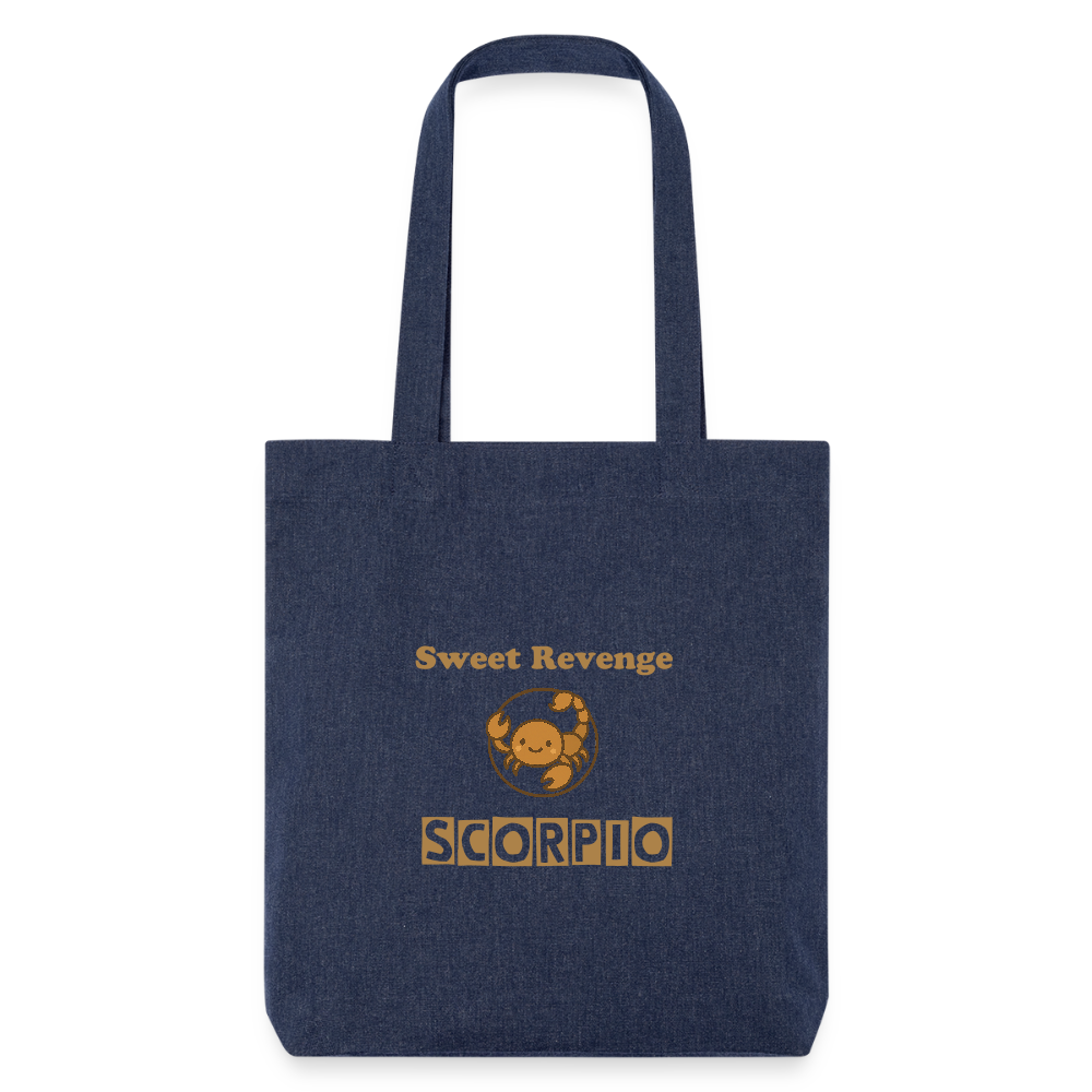 Scorpio Mood Stanley/Stella recycelter Heavyweight Stoffbeutel - melange Blue