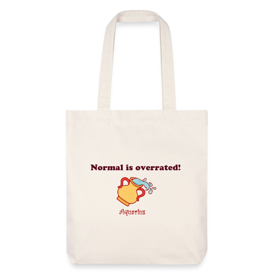 Aquarius Stanley/Stella recycelter Heavyweight Stoffbeutel - Naturweiß