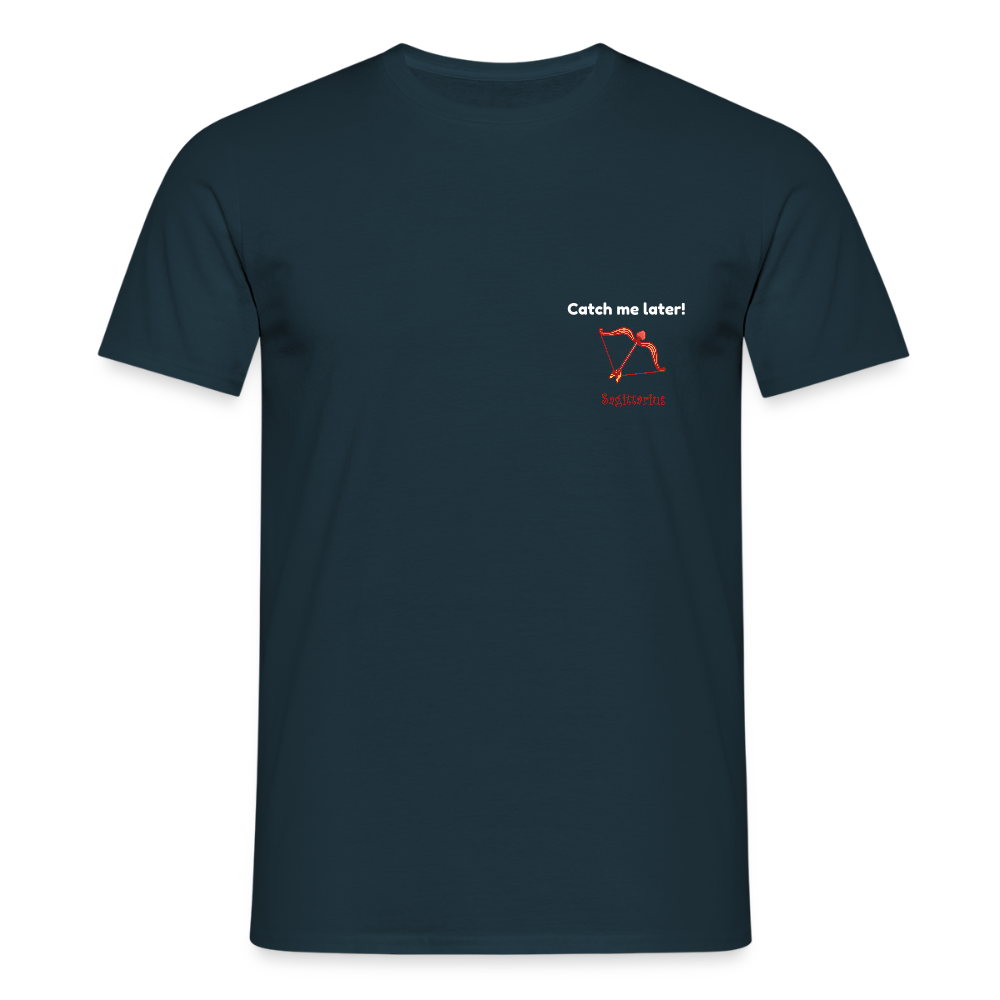 Sagittarius Männer T-Shirt - Navy