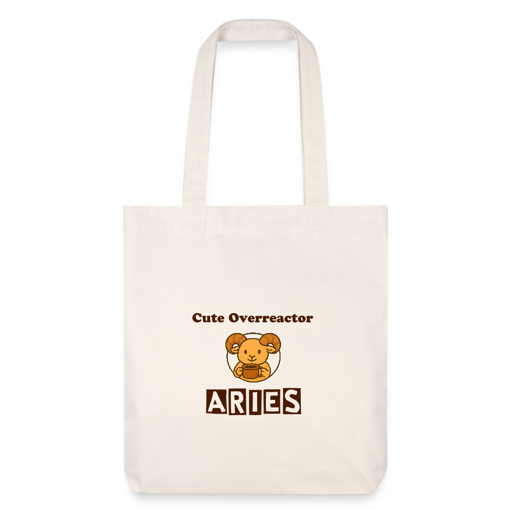 Aries Mood Stanley/Stella recycelter Heavyweight Stoffbeutel - Naturweiß