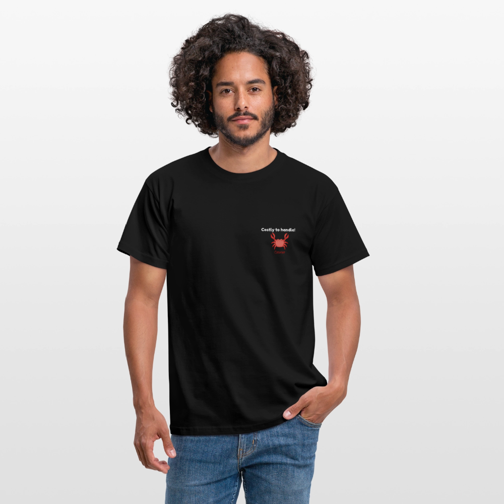 Cancer Männer T-Shirt - Schwarz