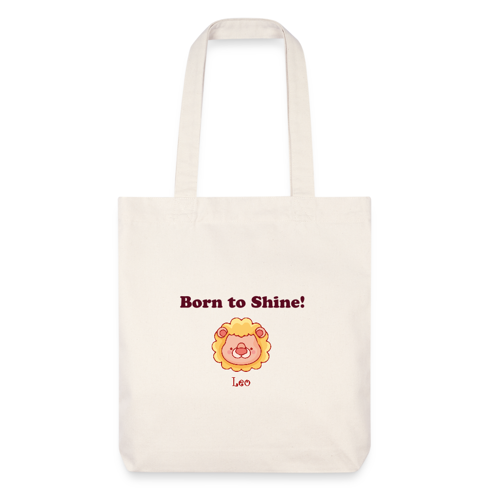 Leo Stanley/Stella recycelter Heavyweight Stoffbeutel - Naturweiß