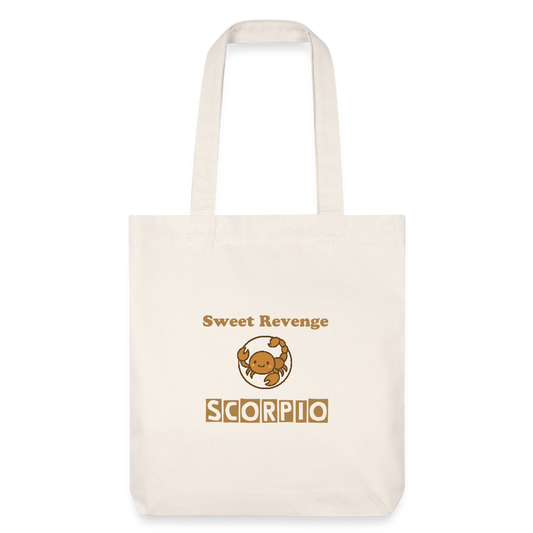 Scorpio Mood Stanley/Stella recycelter Heavyweight Stoffbeutel - Naturweiß