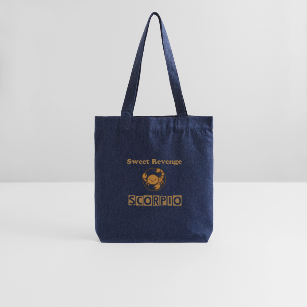 Scorpio Mood Stanley/Stella recycelter Heavyweight Stoffbeutel - melange Blue