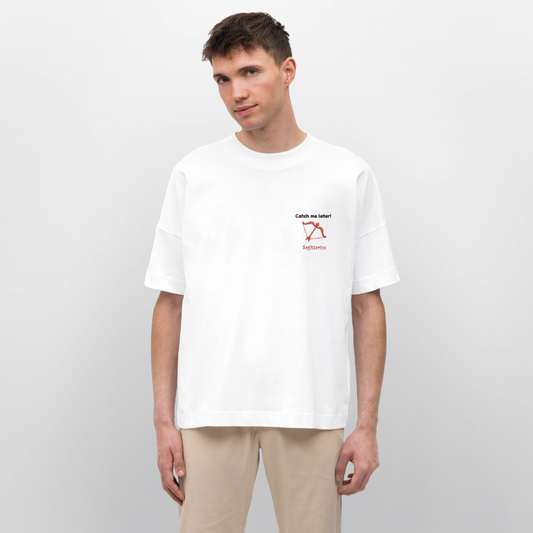 Sagittarius Stanley/Stella Oversized Unisex Bio T-Shirt Blaster - Weiß