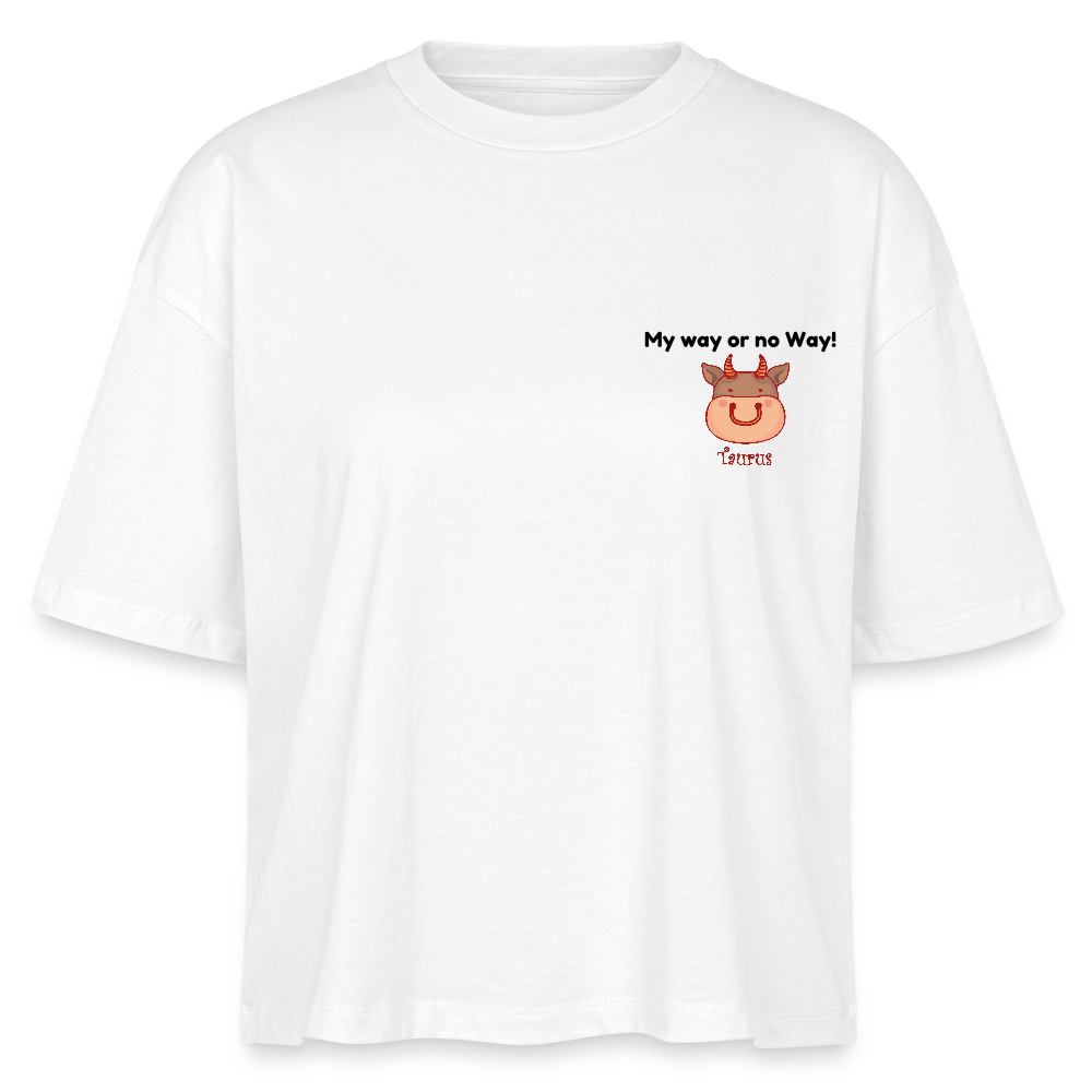 Taurus Stanley/Stella Frauen Boxy Bio-T-Shirt Nova - Weiß