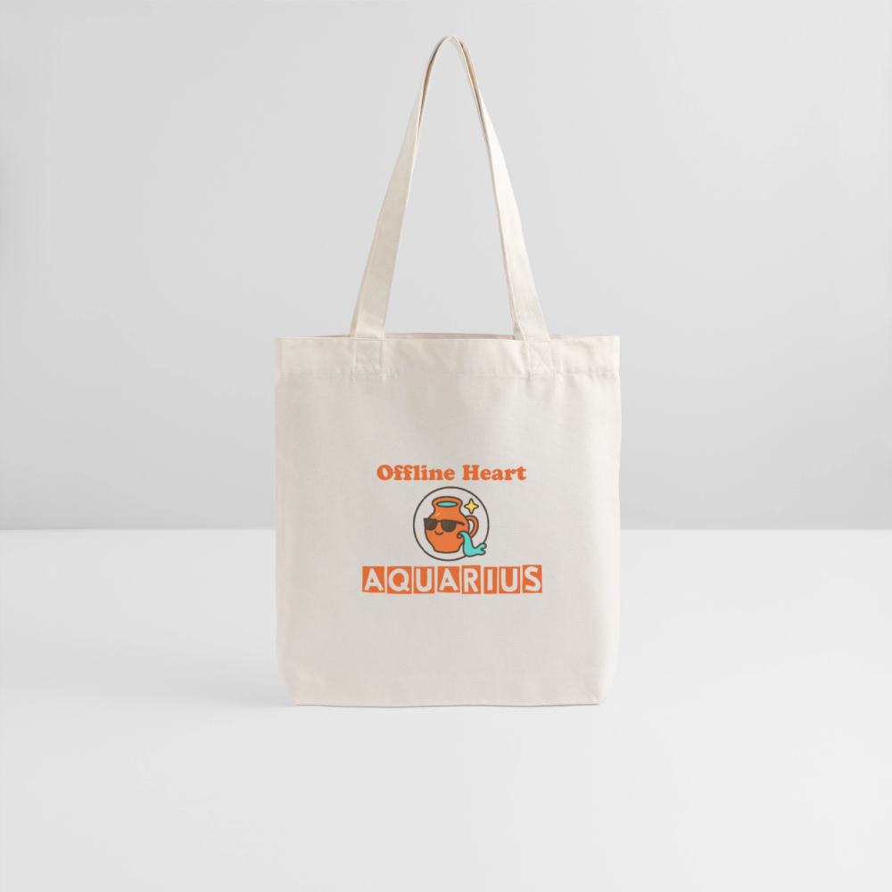Aquarius Mood Stanley/Stella recycelter Heavyweight Stoffbeutel - Naturweiß
