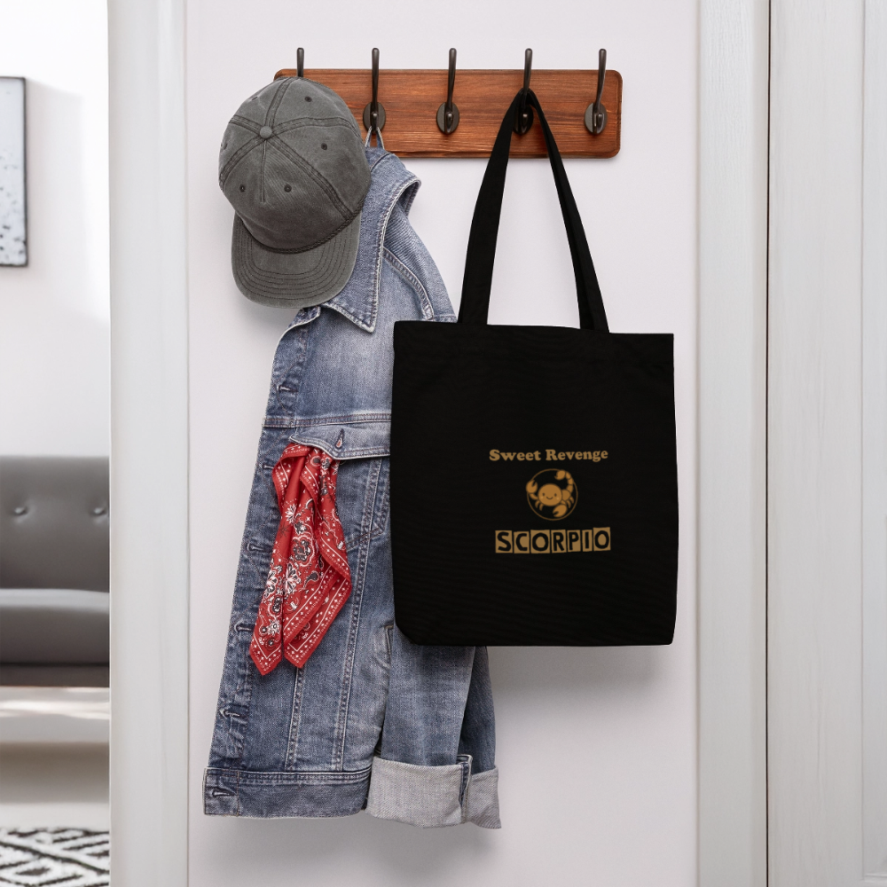 Scorpio Mood Stanley/Stella recycelter Heavyweight Stoffbeutel - Schwarz