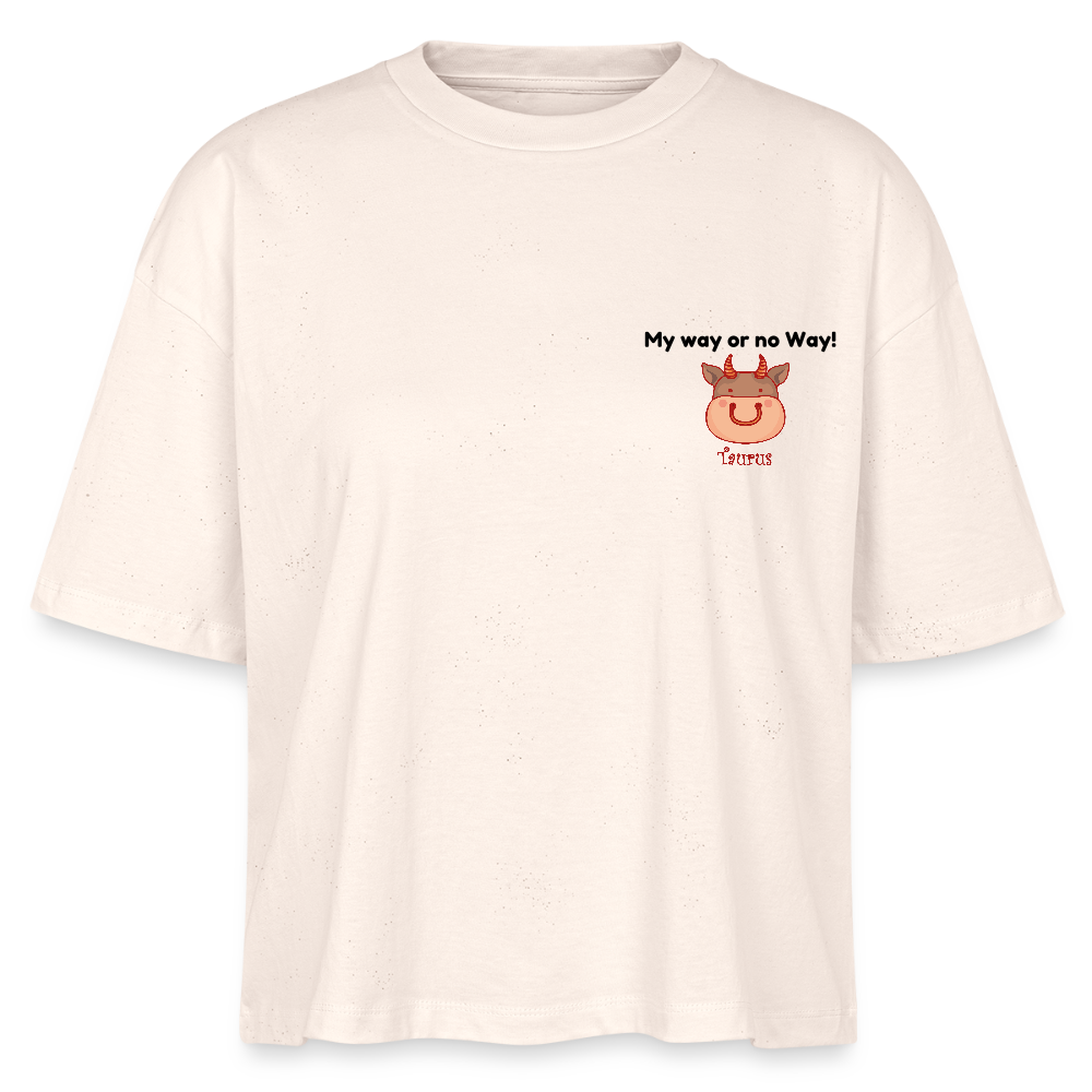 Taurus Stanley/Stella Frauen Boxy Bio-T-Shirt Nova - Weißgrau