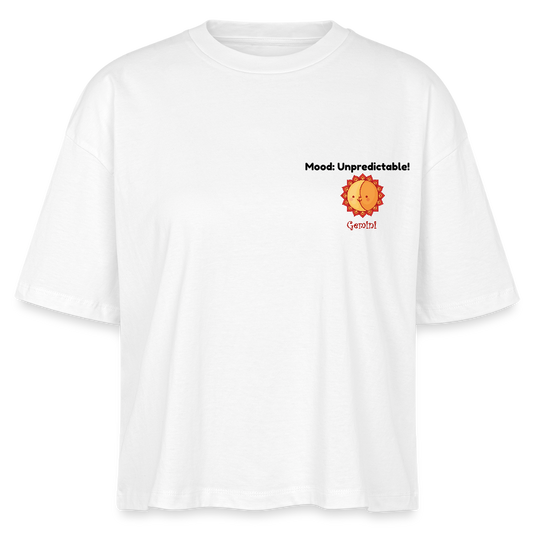 Gemini Stanley/Stella Frauen Boxy Bio-T-Shirt Nova - Weiß