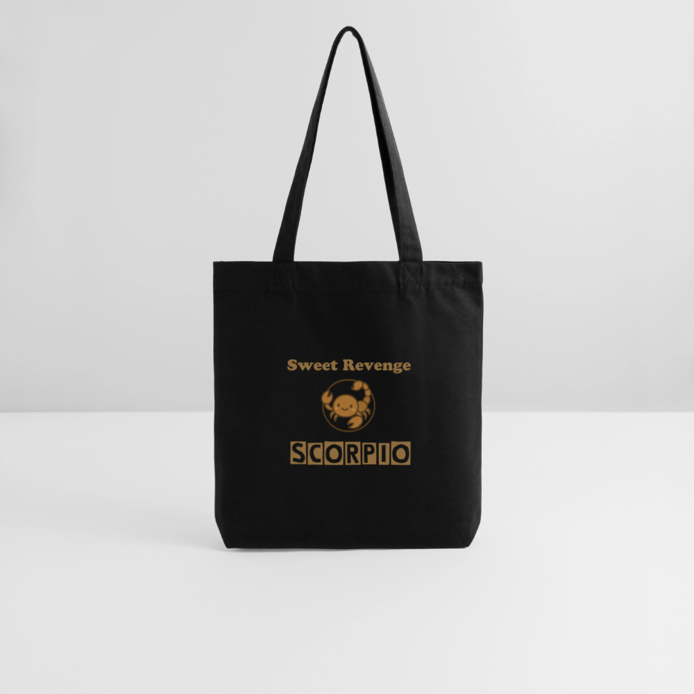 Scorpio Mood Stanley/Stella recycelter Heavyweight Stoffbeutel - Schwarz