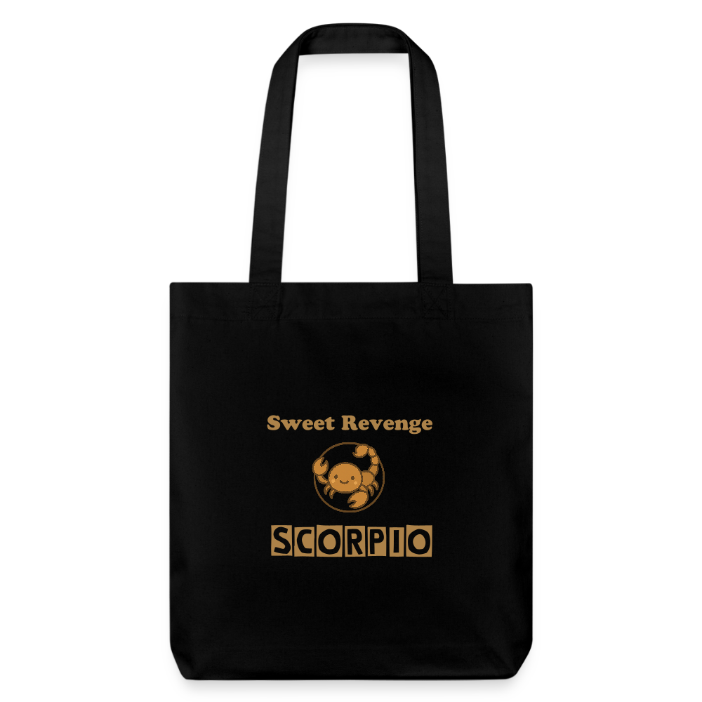 Scorpio Mood Stanley/Stella recycelter Heavyweight Stoffbeutel - Schwarz