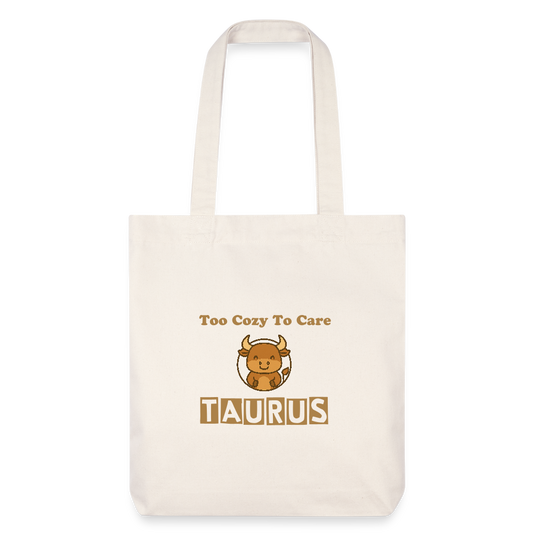 Taurus Mood Stanley/Stella recycelter Heavyweight Stoffbeutel - Naturweiß