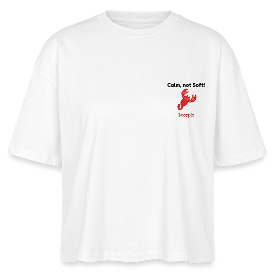 Scorpio Stanley/Stella Frauen Boxy Bio-T-Shirt Nova - Weiß