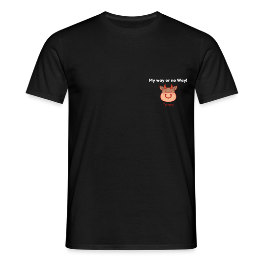 Taurus Männer T-Shirt - Schwarz