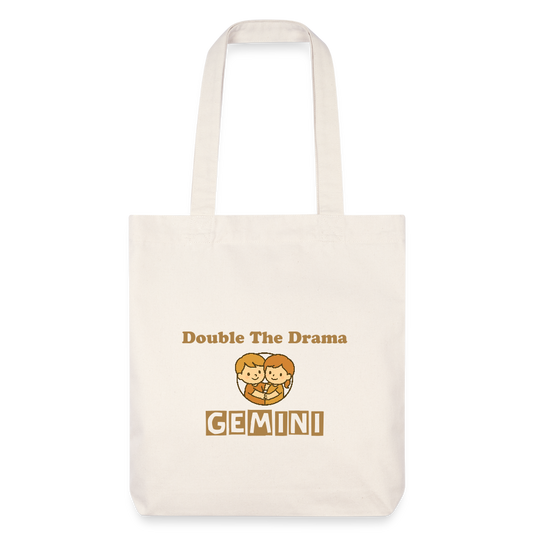 Gemini Mood Stanley/Stella recycelter Heavyweight Stoffbeutel - Naturweiß