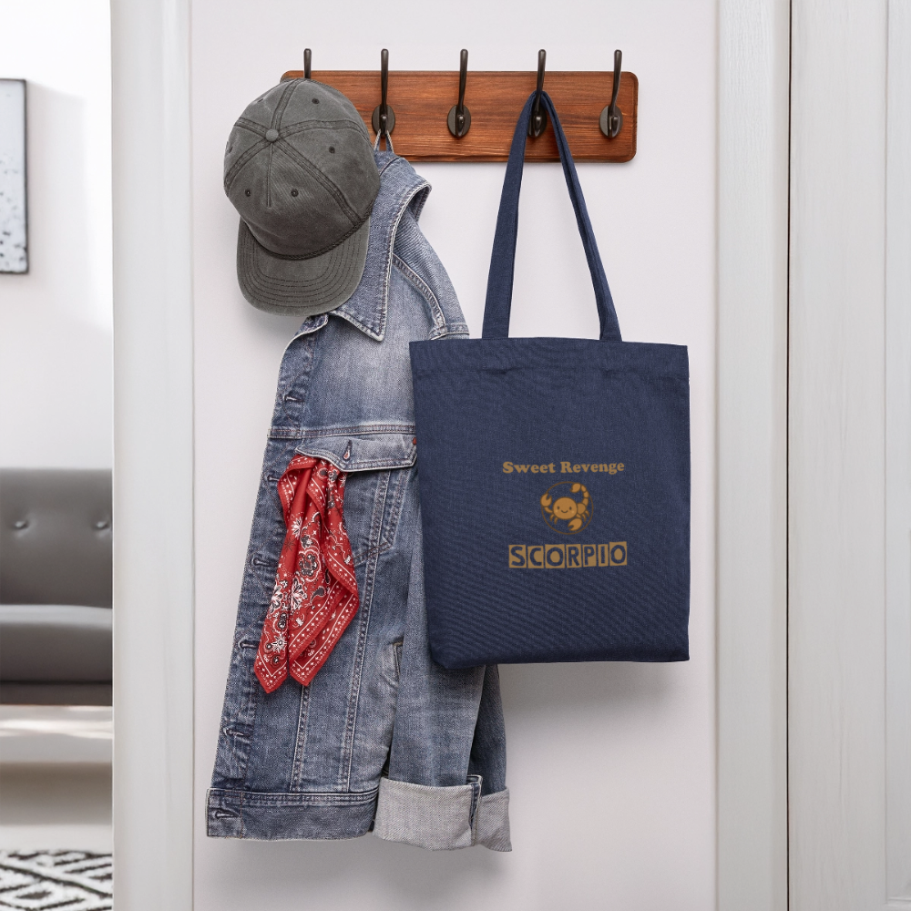 Scorpio Mood Stanley/Stella recycelter Heavyweight Stoffbeutel - melange Blue