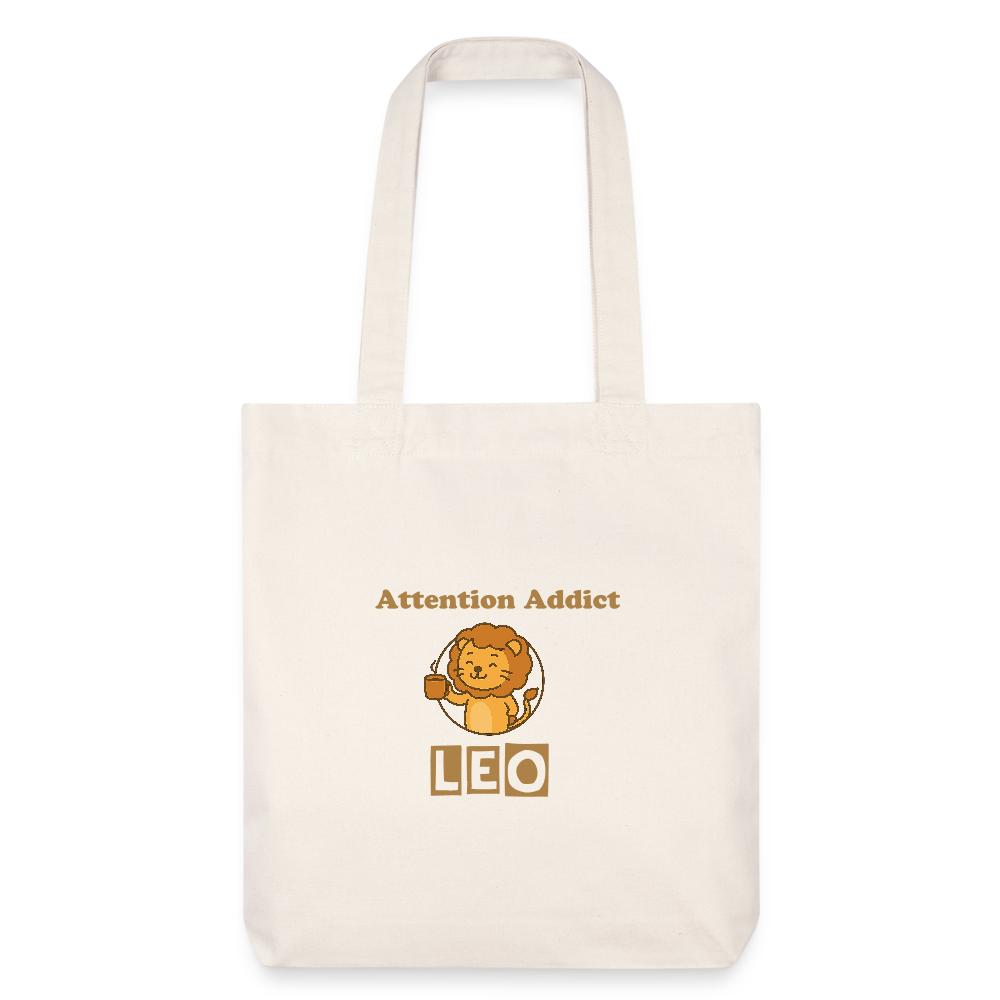 Leo Mood Stanley/Stella recycelter Heavyweight Stoffbeutel - Naturweiß