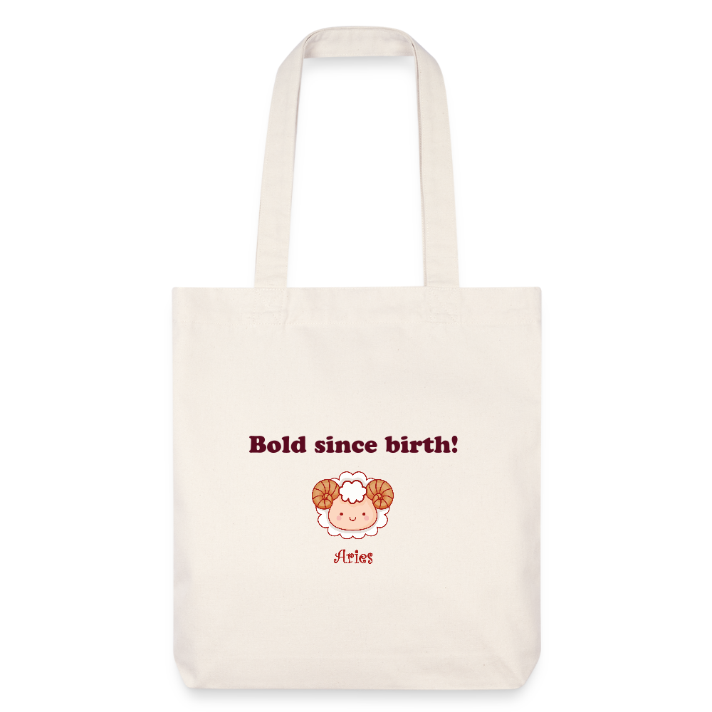 Aries Stanley/Stella recycelter Heavyweight Stoffbeutel - Naturweiß