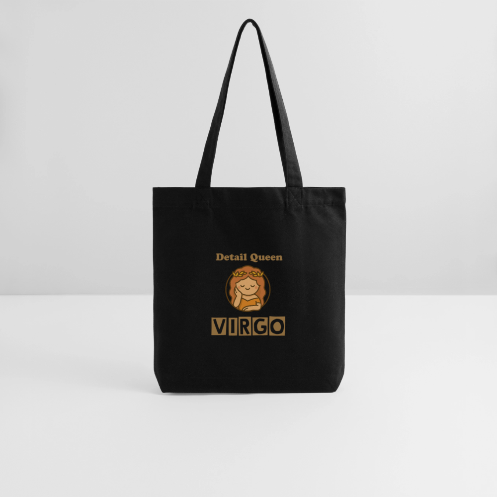 Virgo Mood Stanley/Stella recycelter Heavyweight Stoffbeutel - Schwarz